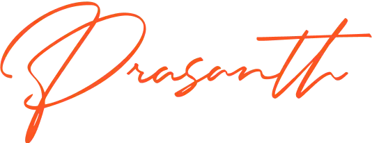 Prasanth's signature