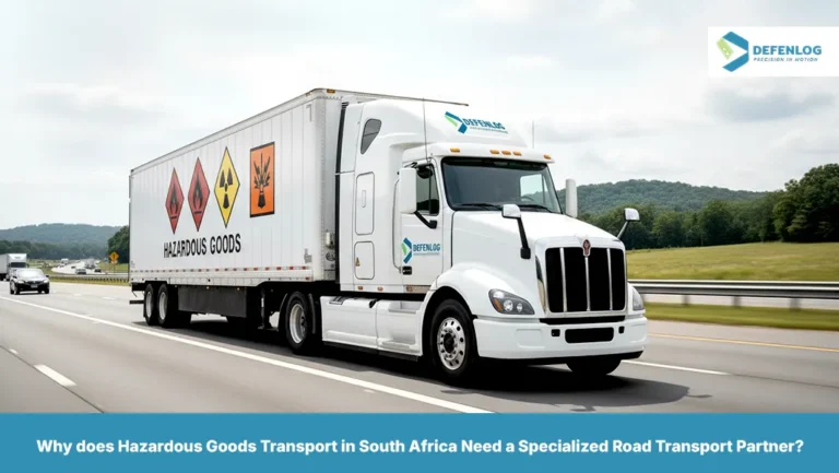 Why does Hazardous Goods Transport in South Africa Need a Specialized Road Transport Partner