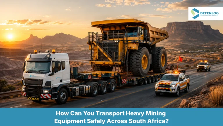 How Can You Transport Heavy Mining Equipment Safely Across South Africa - Defenlog