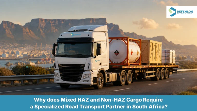 Why does Mixed HAZ and Non-HAZ Cargo Require a Specialized Road Transport Partner in South Africa?