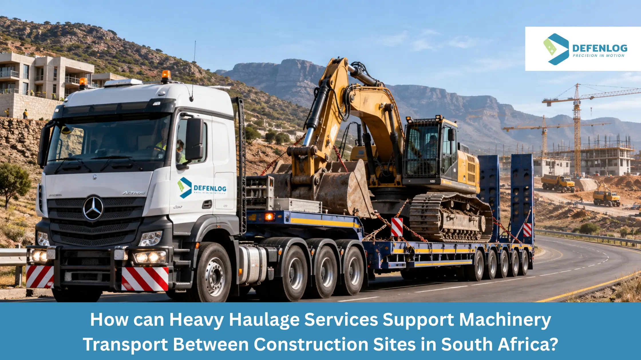 Machinery Transport Across South Africa