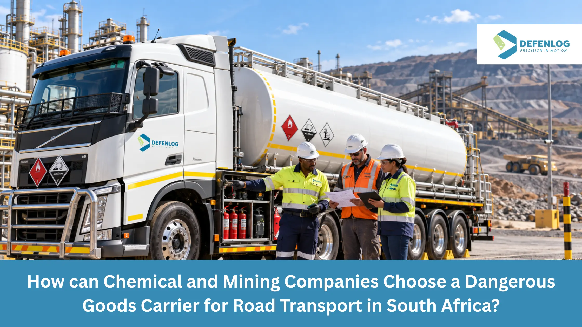 Dangerous Goods Carrier for Road Transport in South Africa